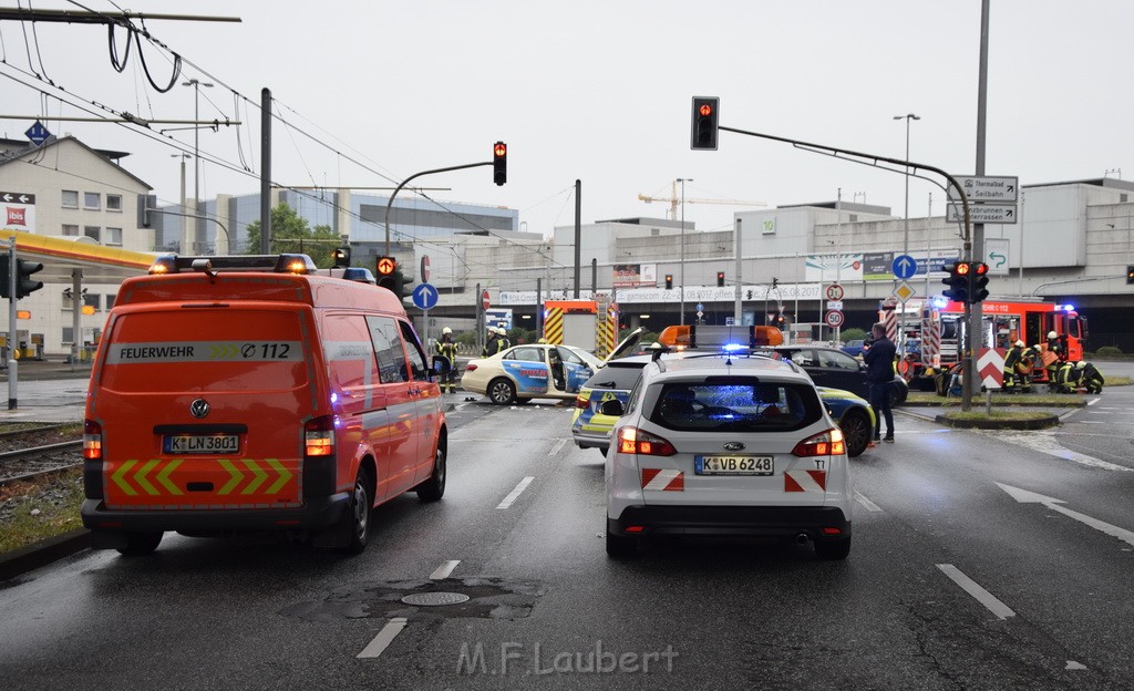 VU 3 Pkw Koeln Deutz Am Messekreisel P079.JPG - Miklos Laubert